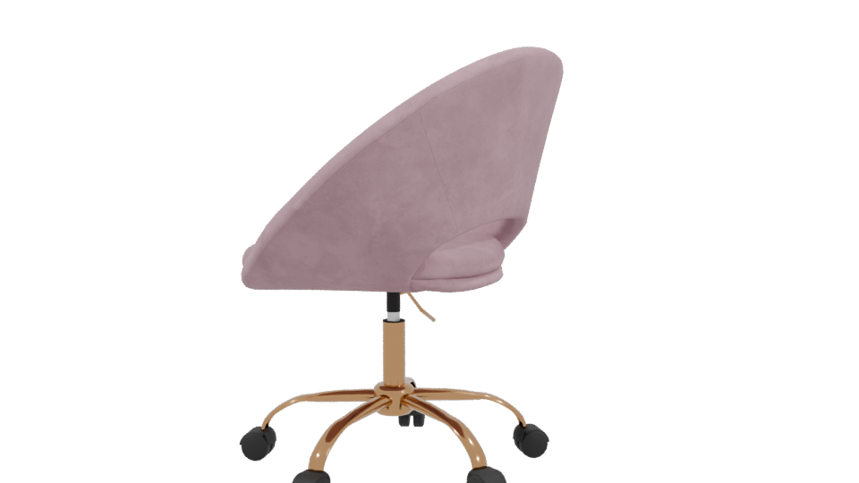 Stylish Modern Office Chair 3D Model - Professional 3D Model Render 3