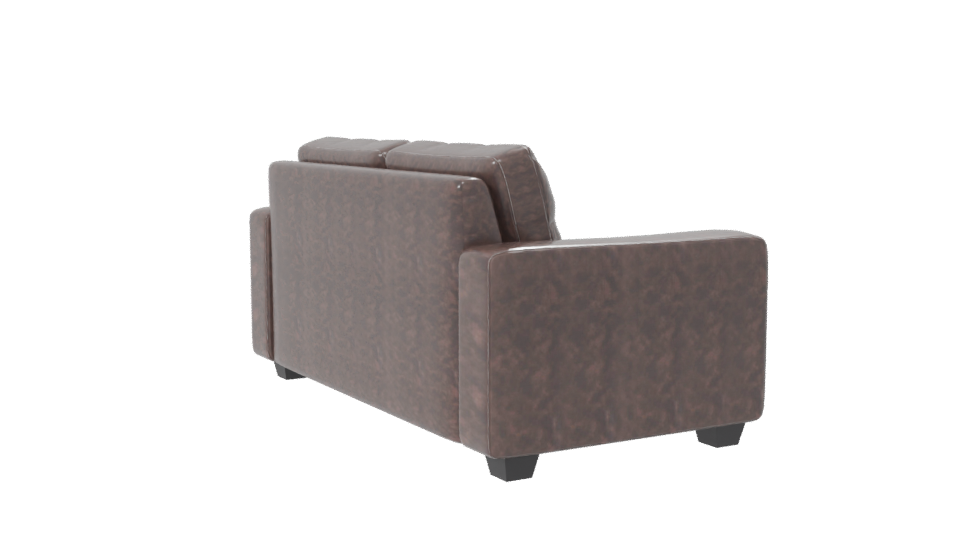 Stylish Modern Leather Sofa - Professional 3D Model Render 7