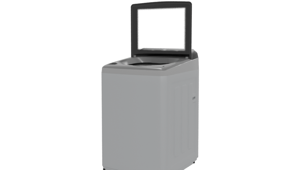 Top Loading Washing Machine 3D - Professional 3D Model Render 12