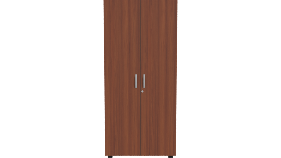 Stylish Wooden Storage Cabinet 3D - Professional 3D Model Render 11