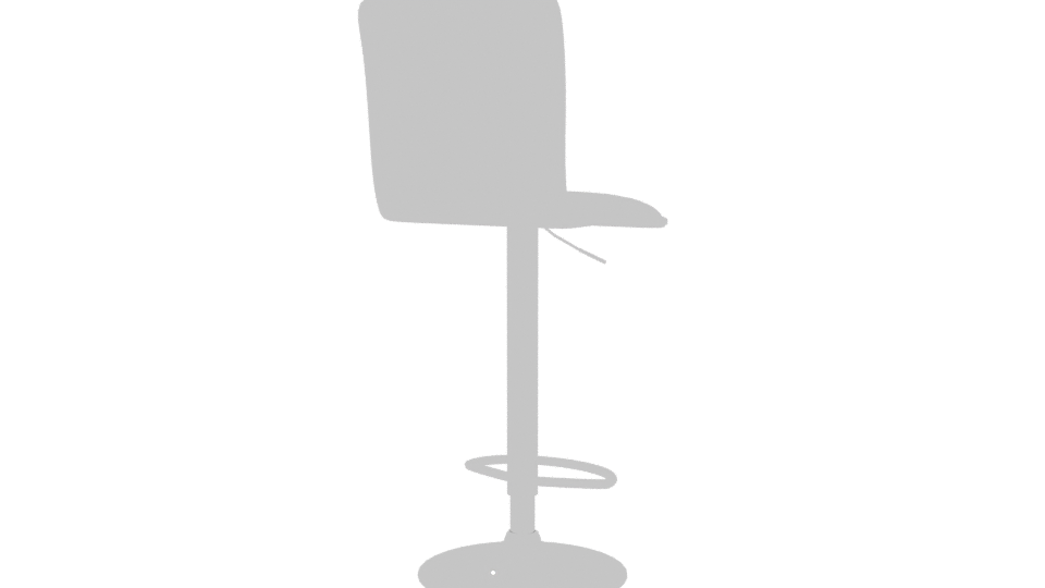 Stylish Bar Stool 3D Model - Professional 3D Model Render 6