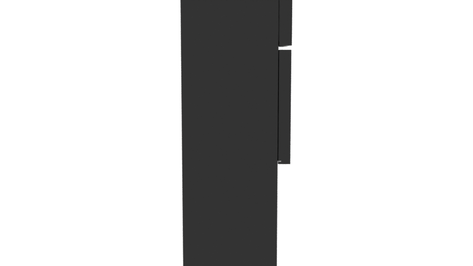 Sleek Modern Refrigerator 3D - Professional 3D Model Render 8