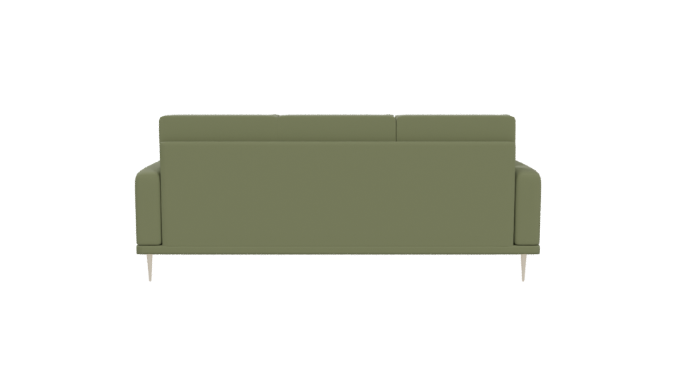 Modern Green Sofa 3D Model - Professional 3D Model Render 5
