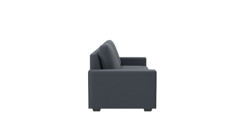 Stylish Modern Two-Seat Sofa 3D Model - Professional 3D Model Render 8