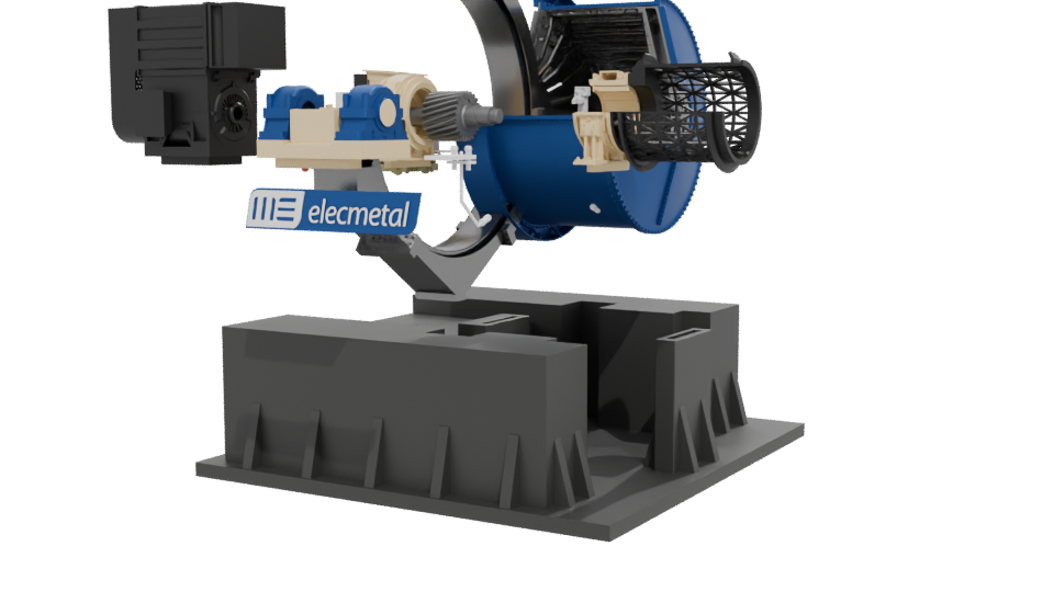 Advanced Industrial Machinery 3D Model - Professional 3D Model Render 12