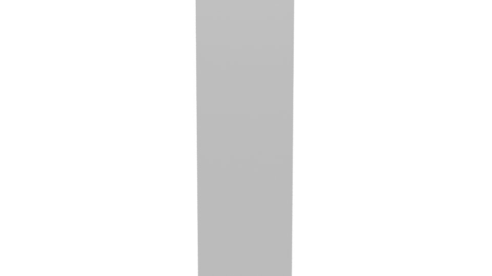 Stylish Stainless Steel Refrigerator 3D Model - Professional 3D Model Render 5