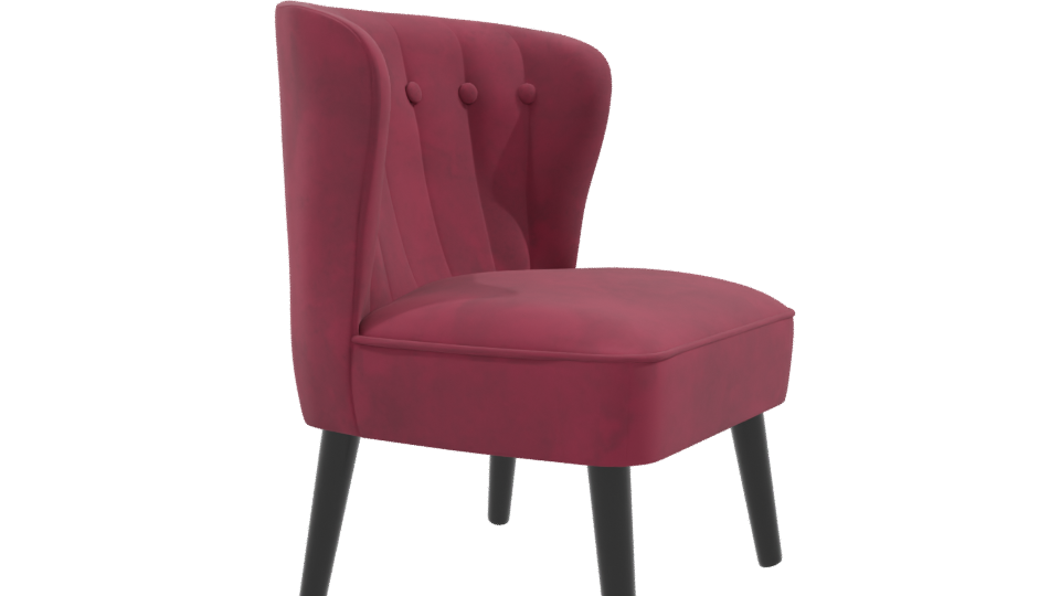 Stylish Sitial Aurelio Guinda Chair 3D - Professional 3D Model Render 9