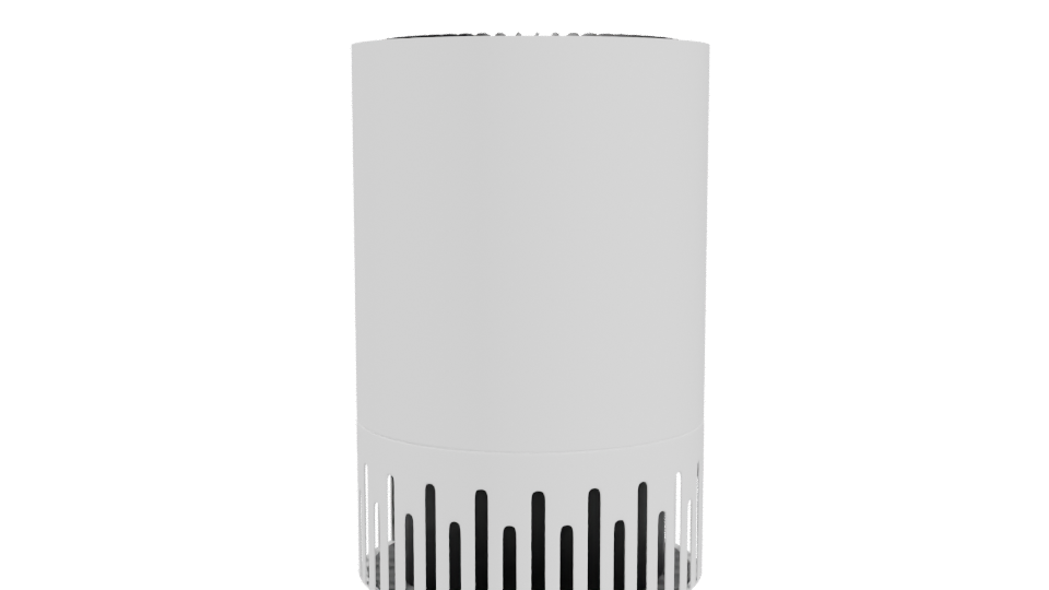 Compact Air Purifier 3D Model - Professional 3D Model Render 4