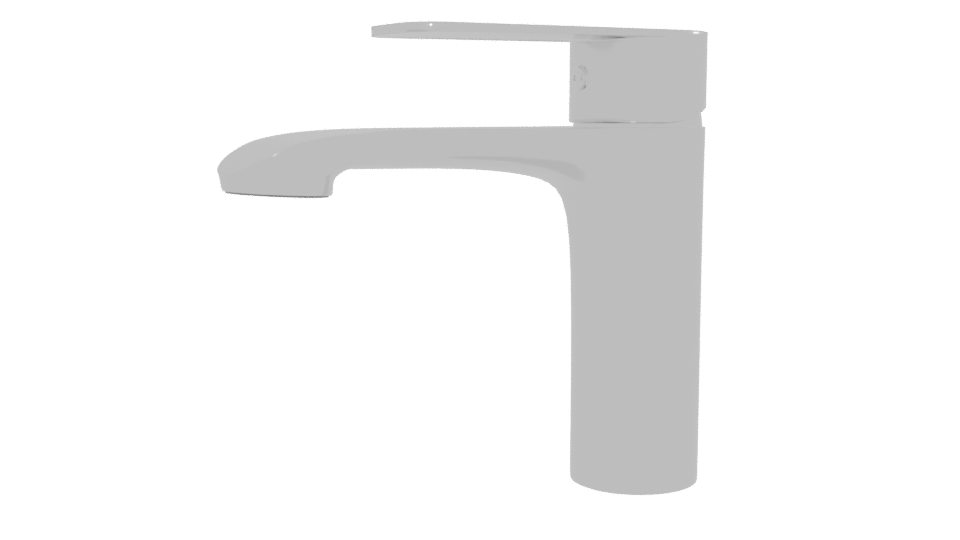 Stylish Metal Waste Disposal Unit - Professional 3D Model Render 13