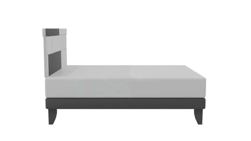 European Orthopedic Double Bed 3D - Professional 3D Model Render 8