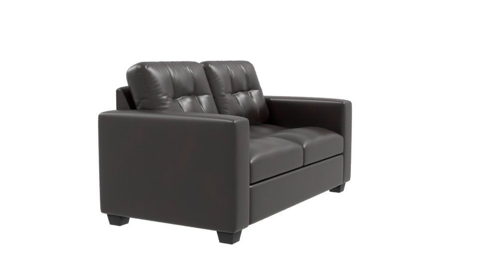 Stylish Modern Leather Sofa 3D Model - Professional 3D Model Render 9