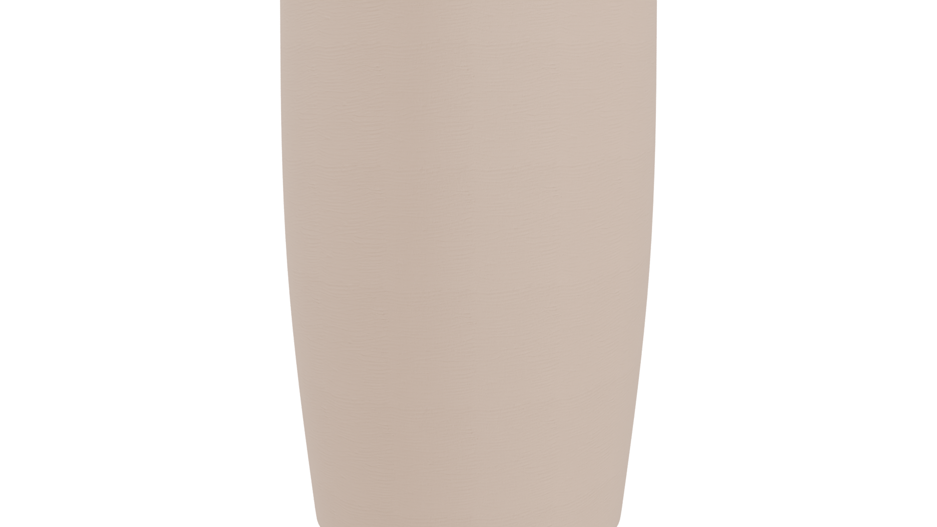 Minimalist Ceramic Flower Pot - Professional 3D Model Render 4