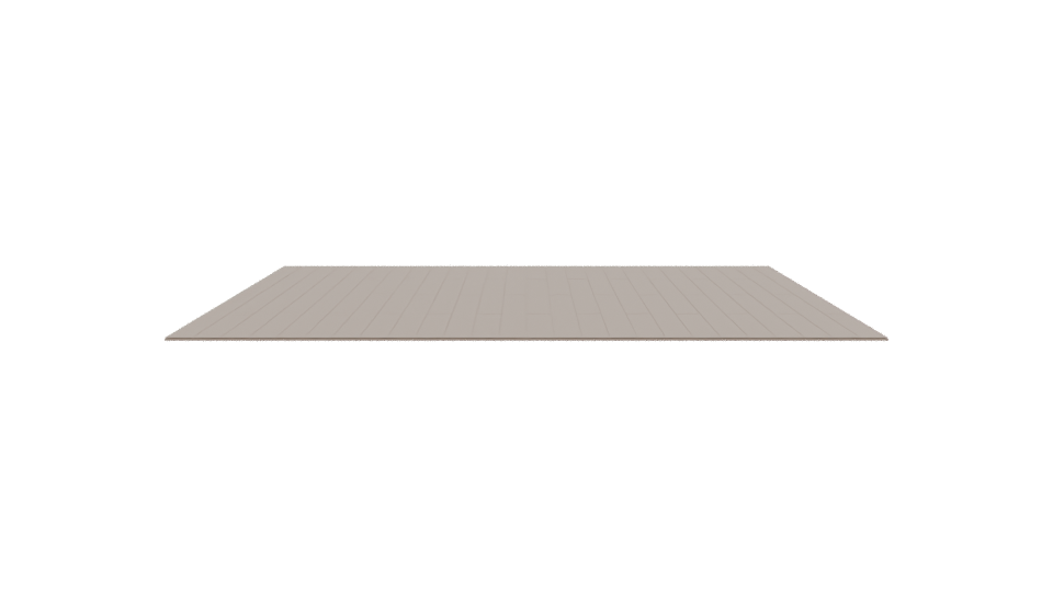 Stylish Metal Floor Panel 3D Model - Professional 3D Model Render 2