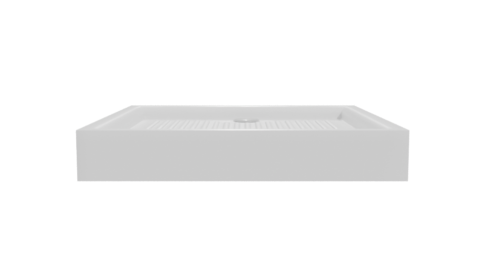 Square Shower Base 3D Model - Professional 3D Model Render 11