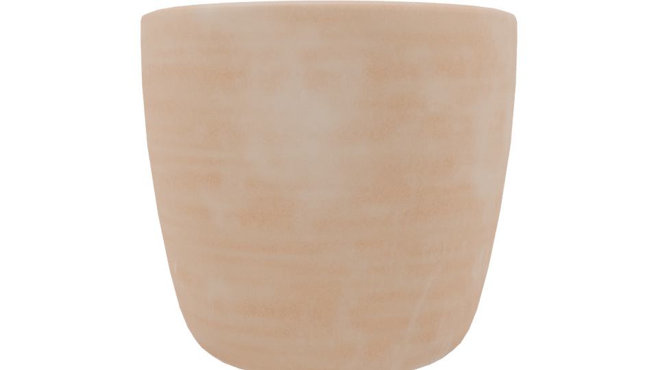 Stylish Ceramic Planter 3D Model - Professional 3D Model Render 9