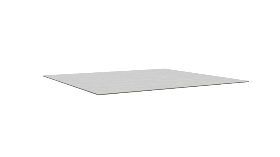 Minimalist White Tile 3D Model - Professional 3D Model Render 4