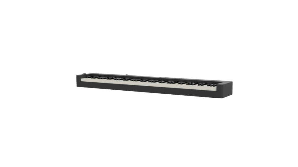 Digital Piano Casio 3D Model - Professional 3D Model Render 12