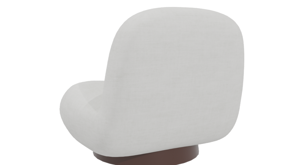 Contemporary Sofa Chair 3D Model - Professional 3D Model Render 4