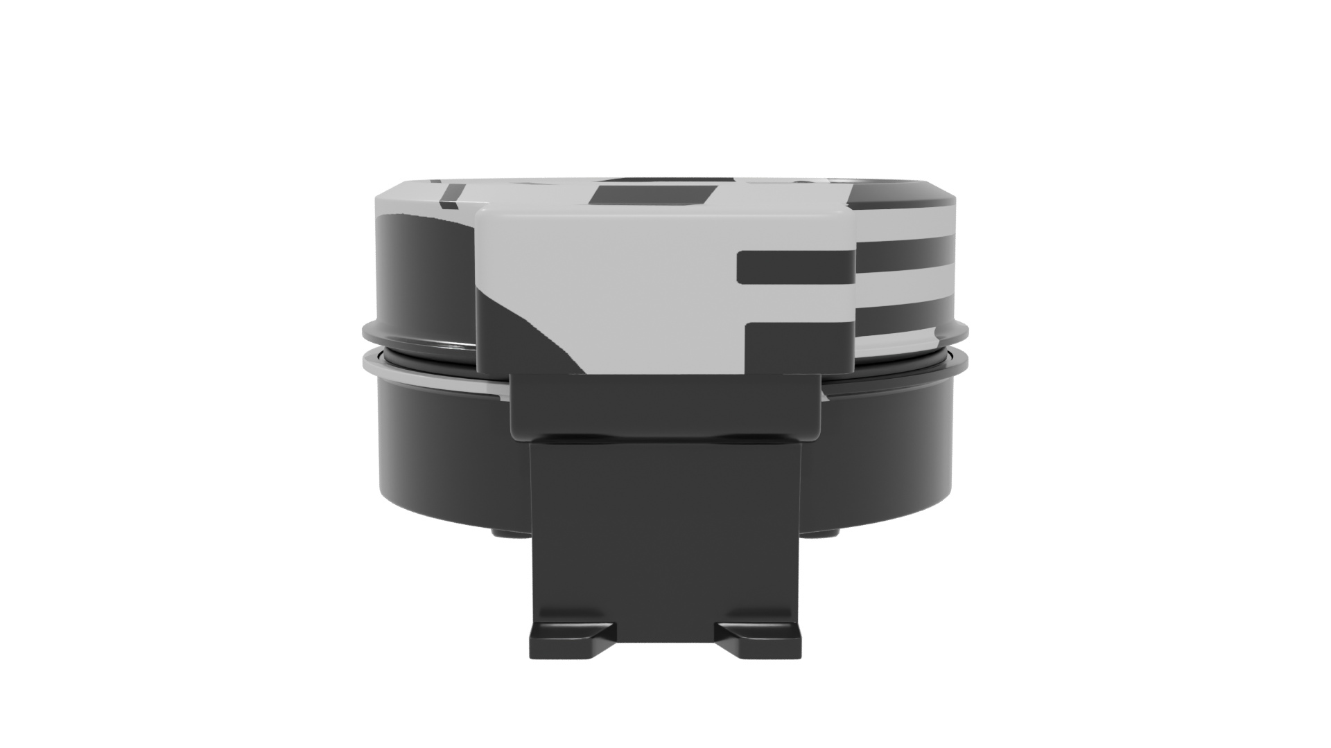 Glossy Round Appliance Model 3D - Professional 3D Model Render 5