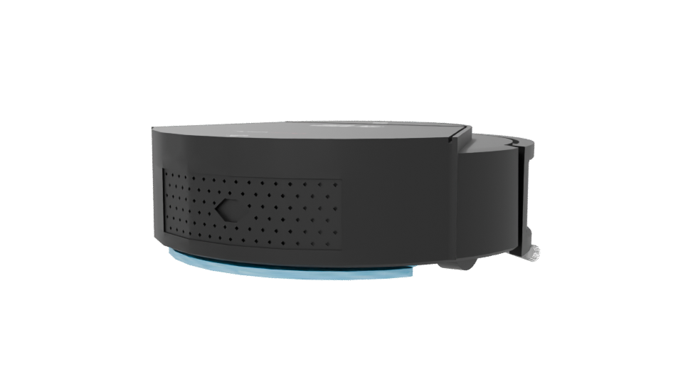 Sleek Robotic Vacuum Cleaner Model - Professional 3D Model Render 6