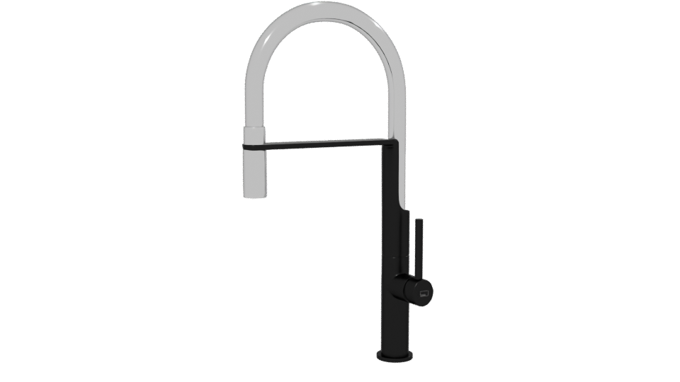 Stylish Modern Faucet 3D Model - Professional 3D Model Render 13
