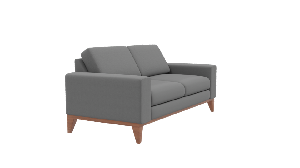 Modern Minimalist Sofa Model - Professional 3D Model Render 9