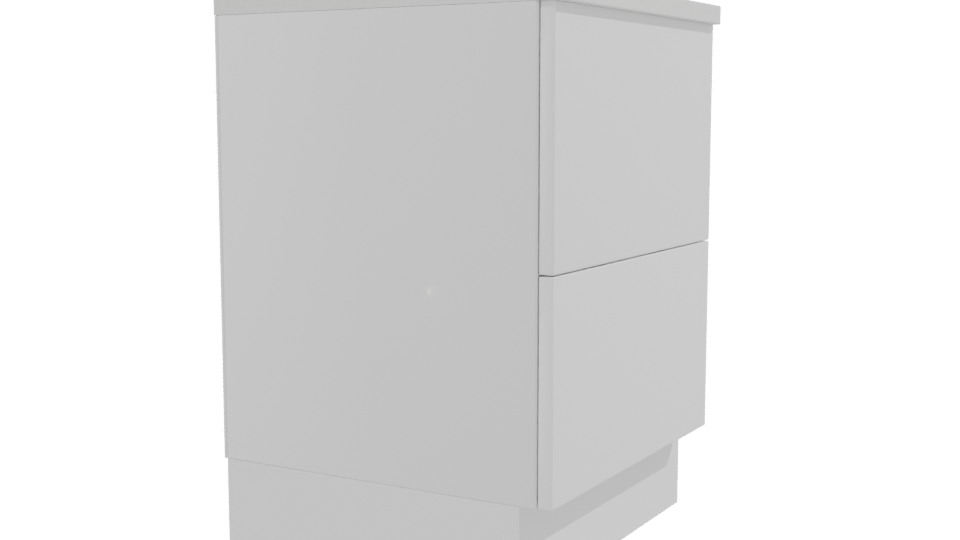 Contemporary Minimalist Storage Chest - Professional 3D Model Render 9