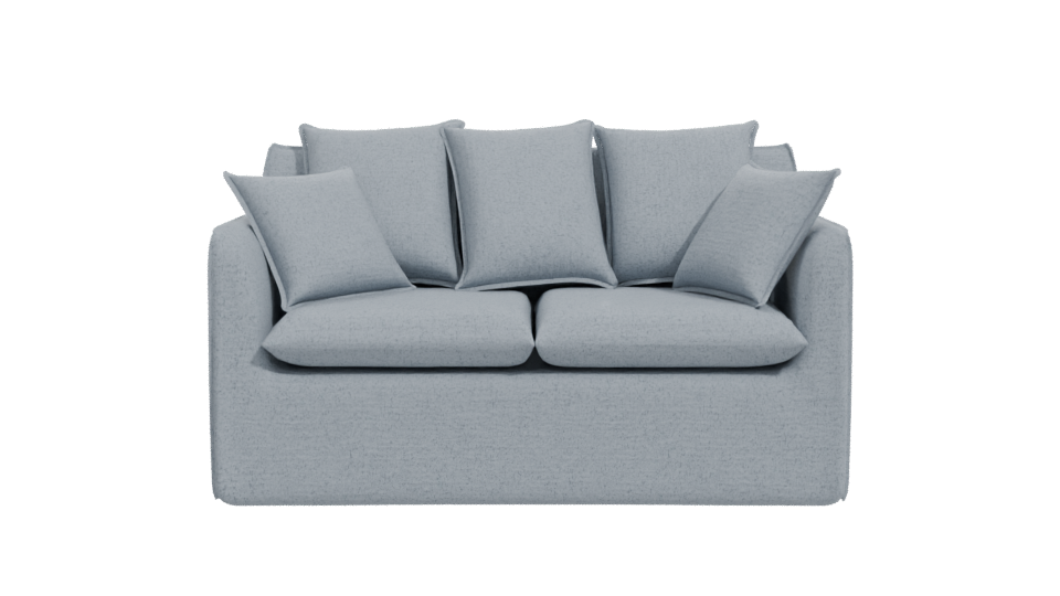 Stylish Modern Fabric Sofa 3D Model - Professional 3D Model Render 11