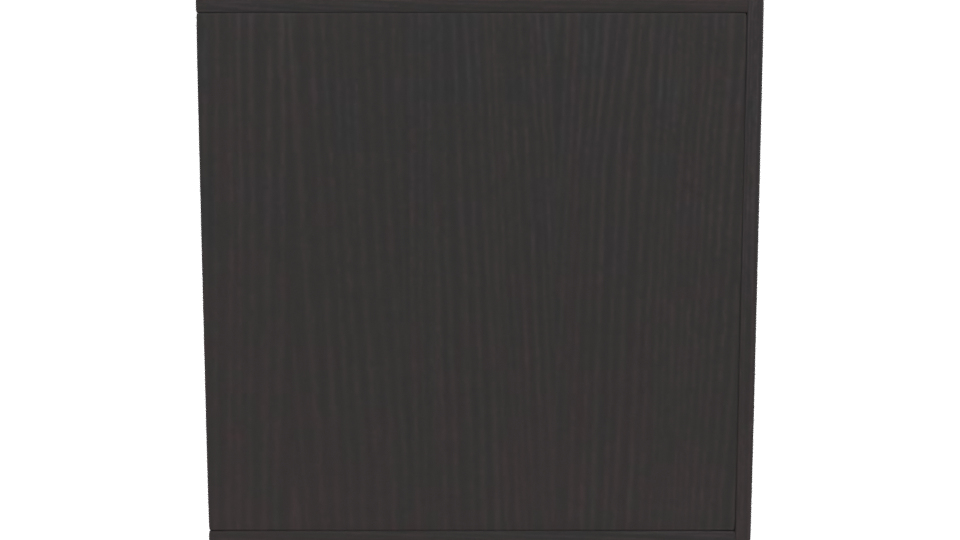 Contemporary Wall-Mounted Mirror Unit - Professional 3D Model Render 5