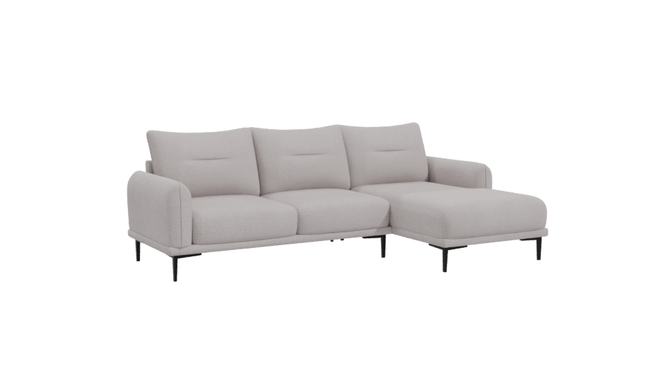 Stylish Modern Corner Sofa 3D - Professional 3D Model Render 10