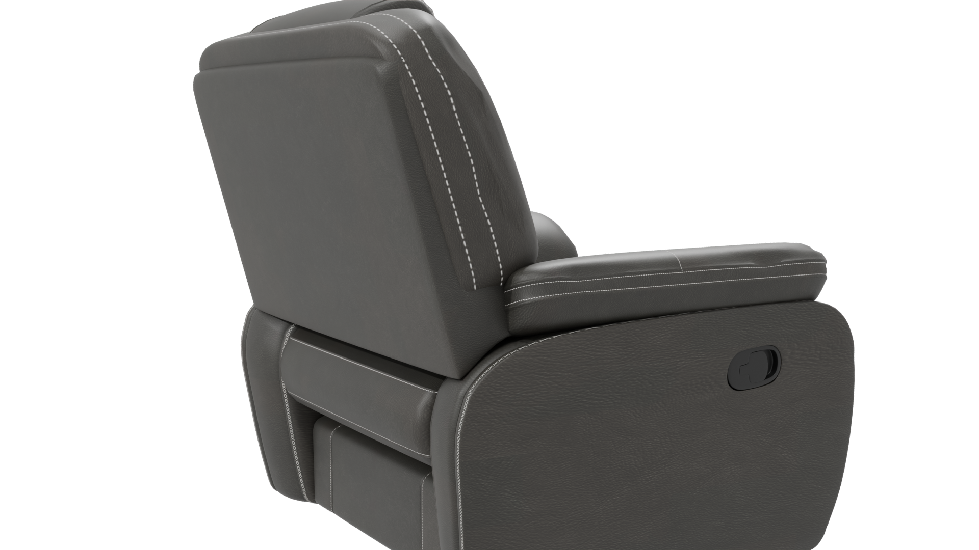 Stylish Reclining Chair 3D Model - Professional 3D Model Render 7