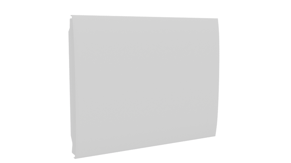 Sleek Minimalist Microwave Model - Professional 3D Model Render 10