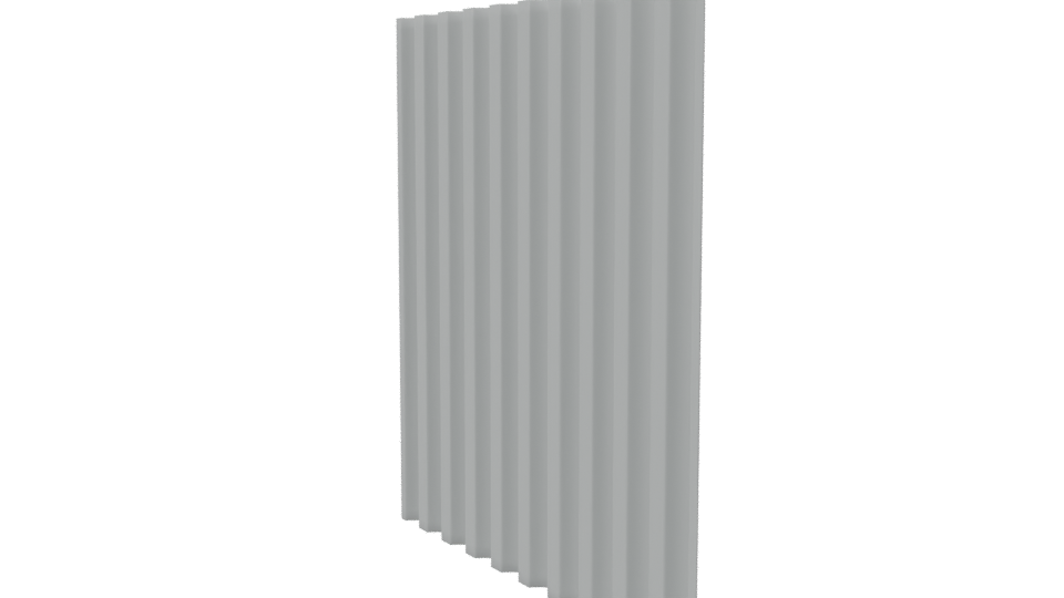 Textured Wall Panel 3D Model - Professional 3D Model Render 7