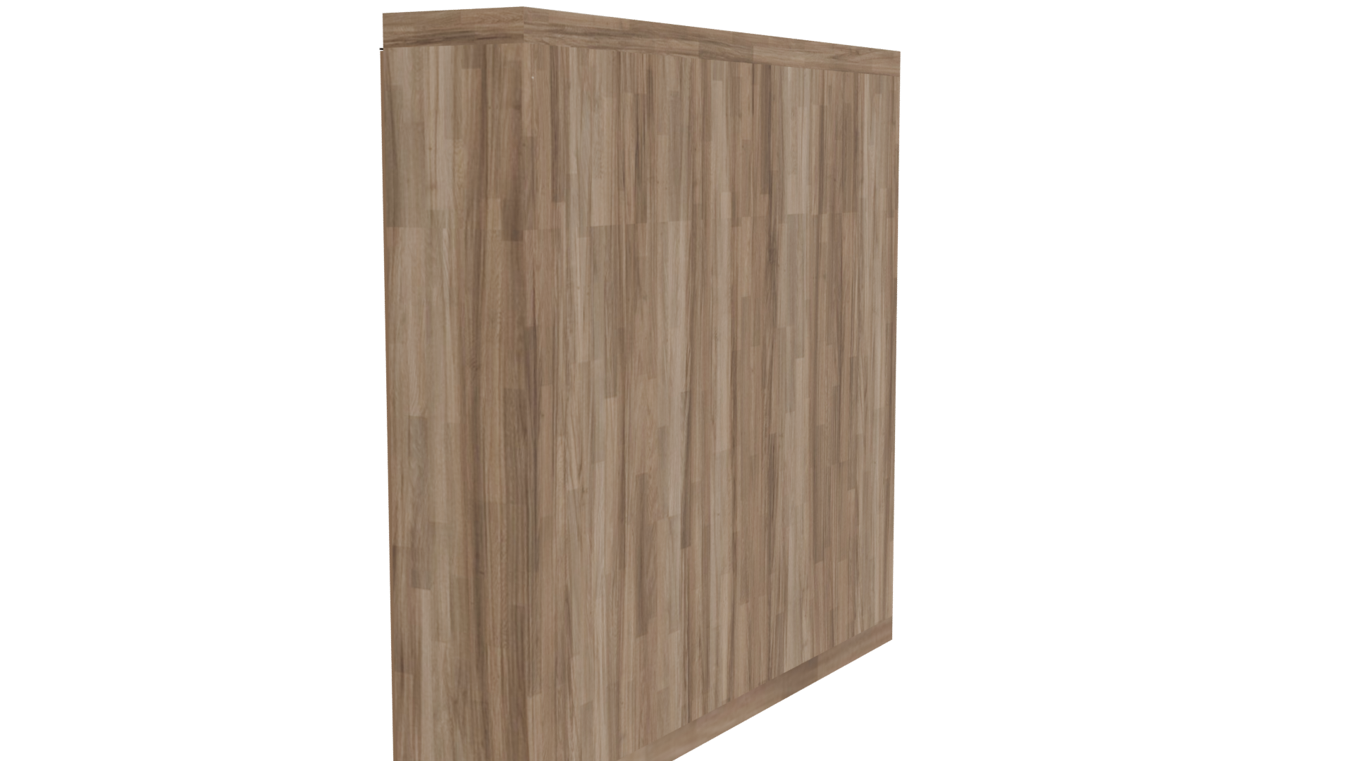 Stylish Wooden Cabinet 3D Model - Professional 3D Model Render 3