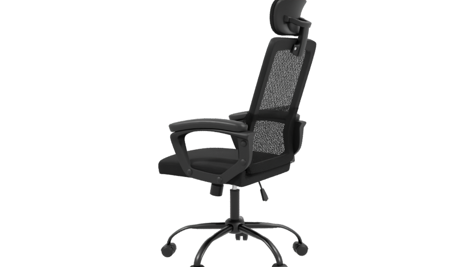 Ergonomic Office Chair Model 3D - Professional 3D Model Render 3