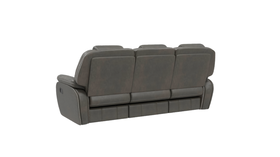 Luxury Reclining Sofa 3D Model - Professional 3D Model Render 4