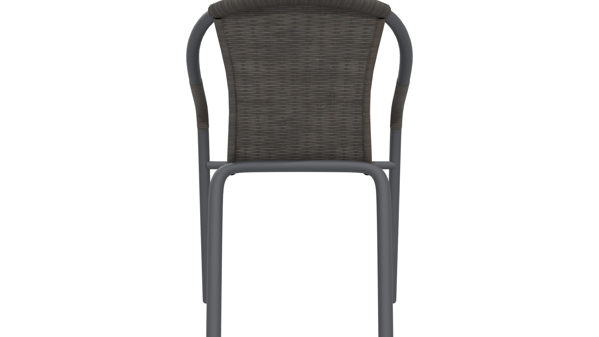Stylish Outdoor Dining Chair 3D Model - Professional 3D Model Render 5