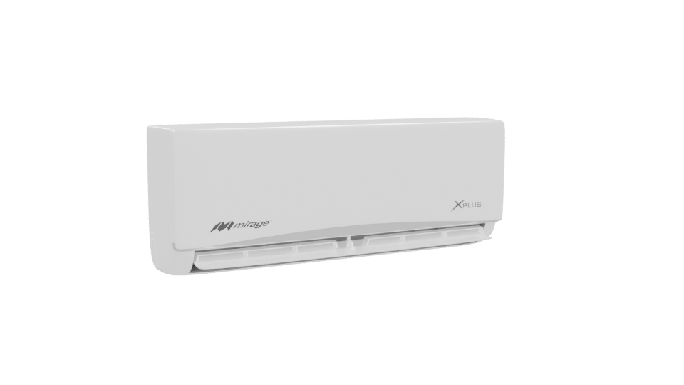 Sleek Modern Wall-Mounted Air Conditioner 3D Model - Professional 3D Model Render 10