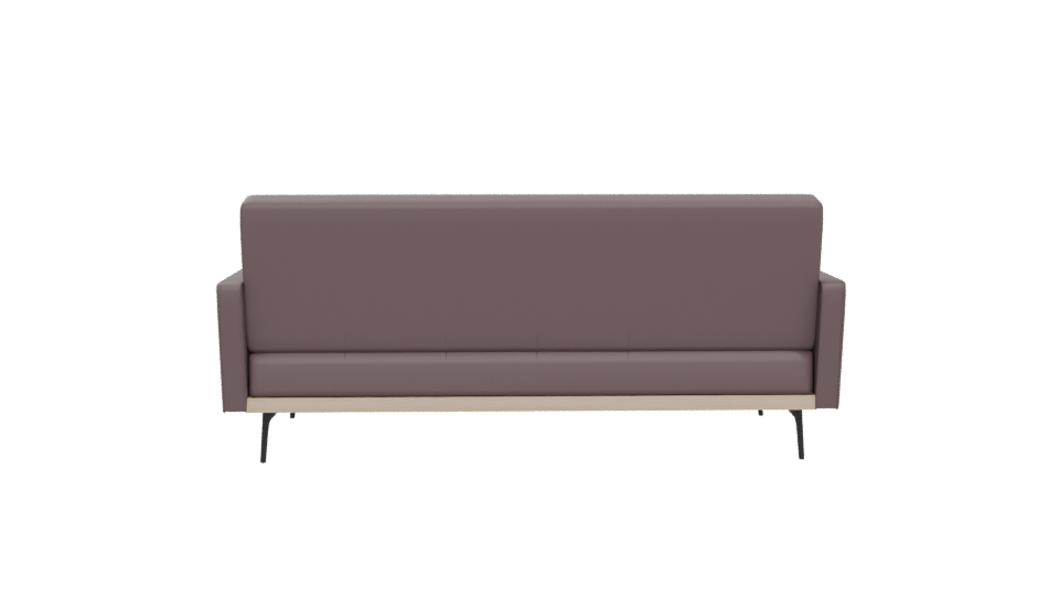 Contemporary Upholstered Sofa 3D Model - Professional 3D Model Render 5