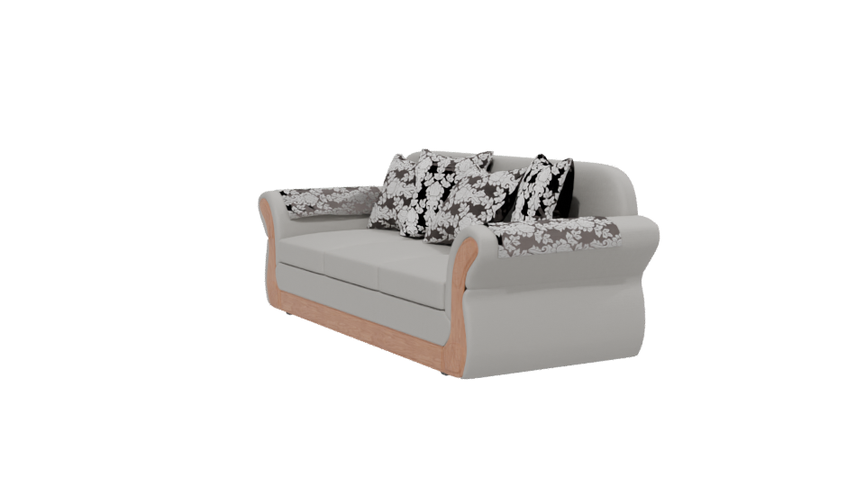 Sofa Irlanda 3-Cuerpos Model 3D - Professional 3D Model Render 13