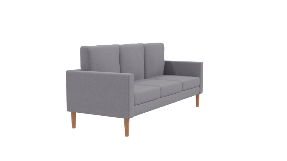 Stylish Modern Sofa 3D Model - Professional 3D Model Render 9
