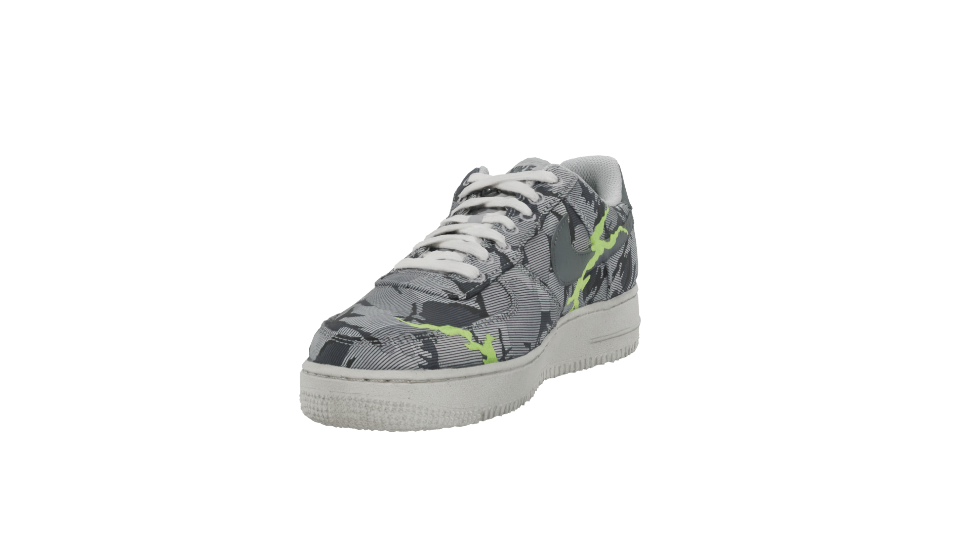 Stylish Camo Sneakers 3D Model - Professional 3D Model Render 3