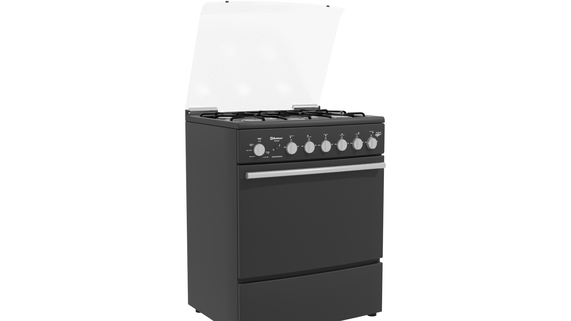 Realistic Gas Range 3D Model - Professional 3D Model Render 10