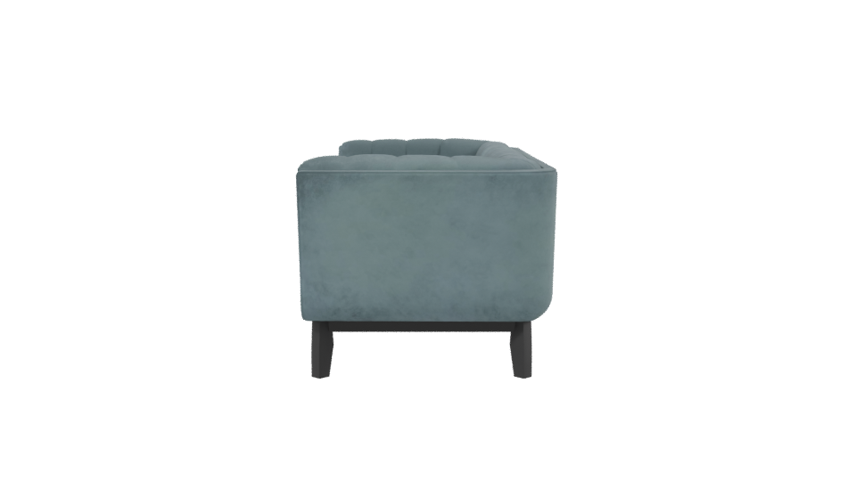 Elegant Modern Couch Model - Professional 3D Model Render 2