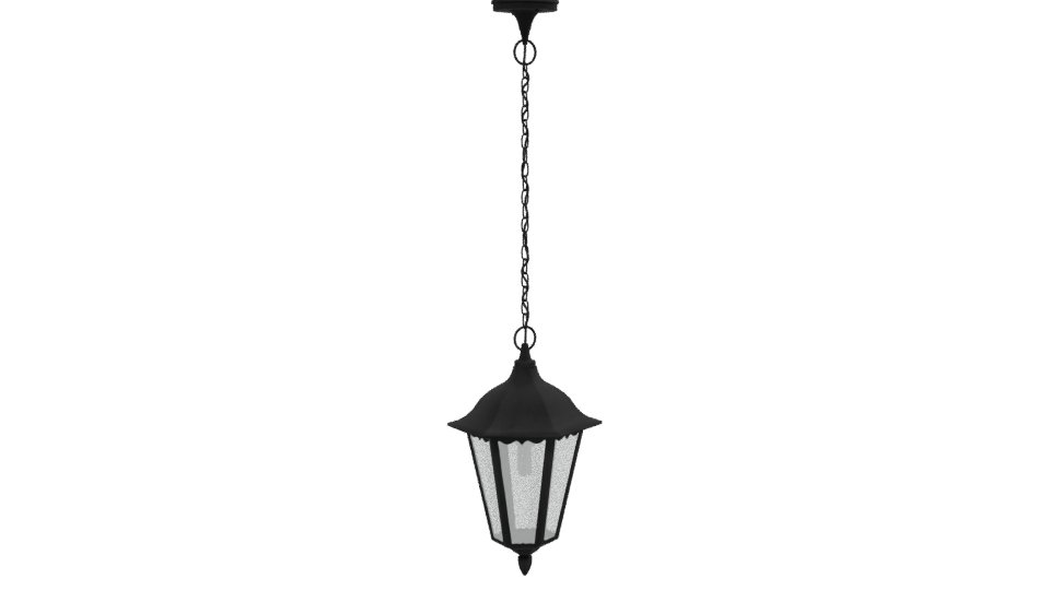 Stylish Hanging Lantern 3D Model - Professional 3D Model Render 13