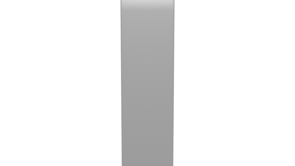 Elegant Stainless Steel Refrigerator 3D - Professional 3D Model Render 5