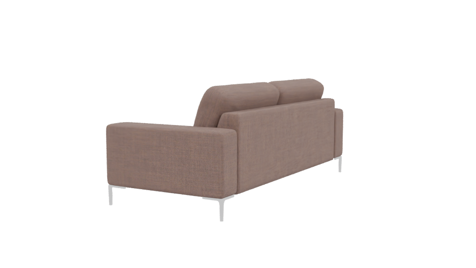 Stylish Contemporary Sofa 3D Model - Professional 3D Model Render 3