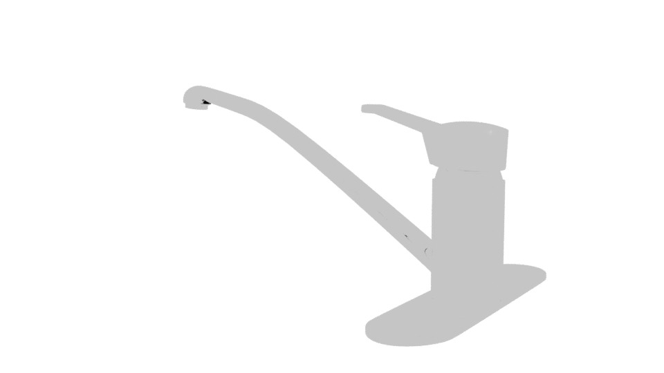 Stylish Modern Desk Lamp 3D - Professional 3D Model Render 3