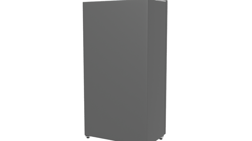 Sleek Modern Refrigerator 3D - Professional 3D Model Render 6