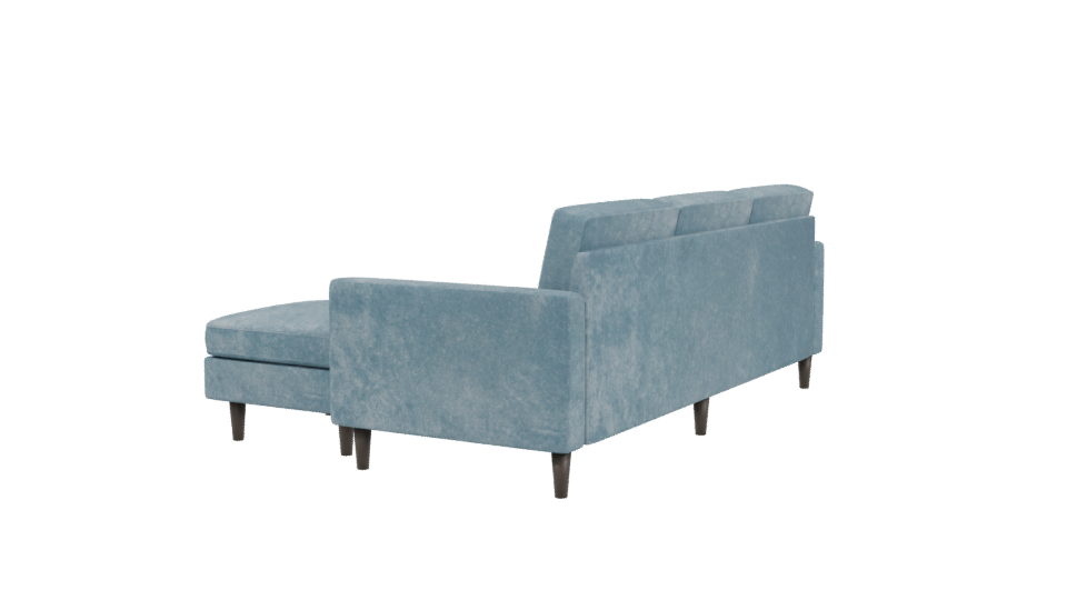 Stylish Corner Sofa 3D Model - Professional 3D Model Render 3